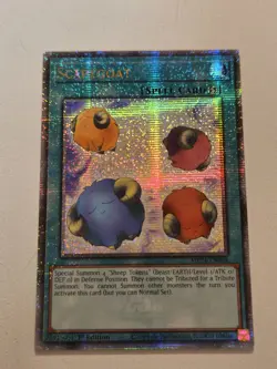Scapegoat MP24-EN008 Quarter Century Secret Rare Yugioh 1st Edition Mint - Image 1