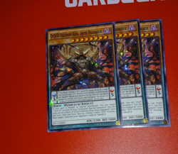 Yugioh D/D/D Oblivion King Abyss Ragnarock x 3 (1 Common and 2 Star foil) NM - Image 1