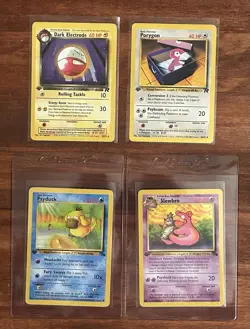 Pokemon TCG 1st Edition Fossil and Team Rocket lot Vintage Cards WOTC ALL LP - Image 1