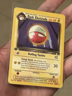 Pokemon TCG 1st Edition Fossil and Team Rocket lot Vintage Cards WOTC ALL LP - Image 5