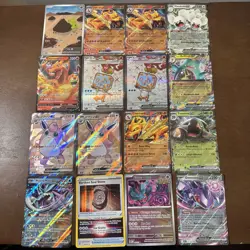 Pokemon Card Lot Collection! - Charizard, Larvitare, Eiscue - X 16 Cards - Image 1