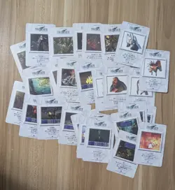 Final Fantasy VII 7 CARDDASS BANDAI official Trading Card Sephiroth Tifa Cloud - Image 2