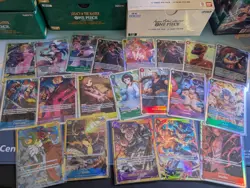 One Piece TCG CCG Bulk Lot 1000+ Cards C UC R SR SEC EB2 OP 05 06 07 09 11 12 - Image 2