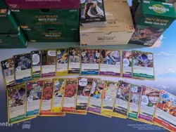 One Piece TCG CCG Bulk Lot 1000+ Cards C UC R SR SEC EB2 OP 05 06 07 09 11 12 - Image 5