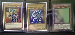 Lot of 3 Rare Yugioh Cards Blue Eyes SDK Sphere Mode Ghost Jacks Knight... - Image 1