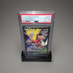 Blaziken v Silver Tempest Pokemon TCG Card PSA 10 Gem Mint TG14/TG30 - Image 1