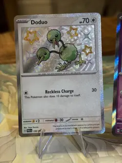 Pokemon Paldean Fates Baby Shiny Rare Card Lot MINT Entei Ceruledge Cleffa Doduo - Image 2