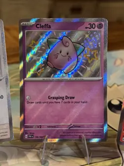 Pokemon Paldean Fates Baby Shiny Rare Card Lot MINT Entei Ceruledge Cleffa Doduo - Image 3