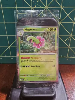 Pokemon TCG Mega Evolution Prerelease Staff Promo Set (4 card Sealed) - Image 1