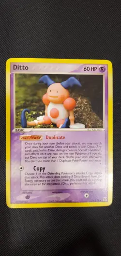 Ditto [Mr. Mime] 38/113 2005 EX Delta Species Pokemon Card Common - Lp - Image 1