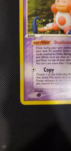 Ditto [Mr. Mime] 38/113 2005 EX Delta Species Pokemon Card Common - Lp - Image 5