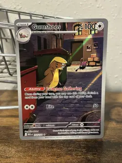Gumshoos 153/132 Pokemon Mega Evolutions Illustration Rare Card - Image 2