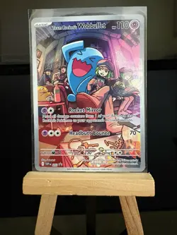 TEAM ROCKETS WOBBUFFET - 203 SVP Promo Destined Rivals - Pokemon TCG Card - Image 1