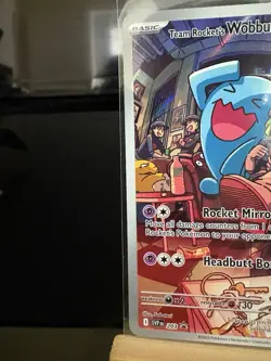 TEAM ROCKETS WOBBUFFET - 203 SVP Promo Destined Rivals - Pokemon TCG Card - Image 2