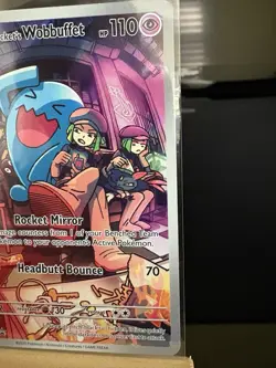 TEAM ROCKETS WOBBUFFET - 203 SVP Promo Destined Rivals - Pokemon TCG Card - Image 3
