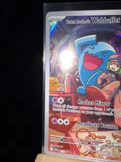 TEAM ROCKETS WOBBUFFET - 203 SVP Promo Destined Rivals - Pokemon TCG Card - Image 5