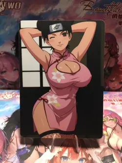 Ten Ten Naruto Shippuden Waifu Card Goddess Story CCG Anime Waifu Double Sided - Image 1