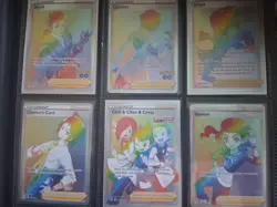 Pokemon Trainer Full Art Rainbow Rare Cards Collection - Image 3