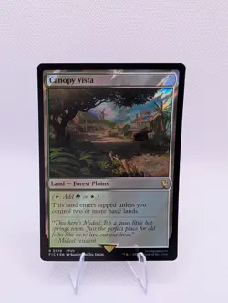 Canopy Vista (Surge Foil) Commander: Final Fantasy Foil - Image 1