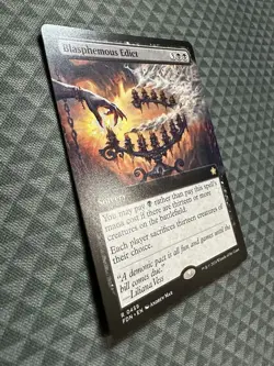 MTG Blasphemous Edict #0459 Extended Art Rare Foundations (FDN) - Image 3
