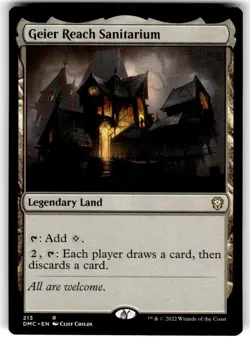 Magic: The Gathering MTG NM Geier Reach Sanitarium Rare Regular - Image 1