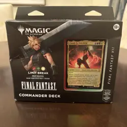Magic The Gathering Final Fantasy VII Commander Deck - Limit Break - Box Damage - Image 5