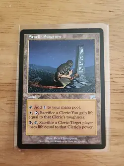Starlit Sanctum - Onslaught - MTG Magic - Uncommon - Land - Image 1