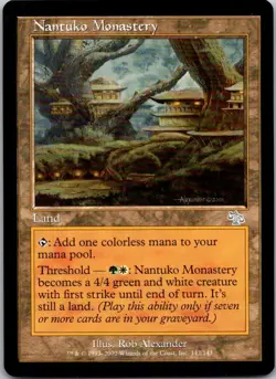 Magic the Gathering Nantuko Monastery Judgment MTG Free Shipping! - Image 1
