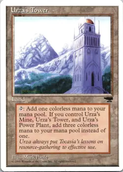 Magic the Gathering Urza's Tower Mountains Chronicles MTG Free Shipping! - Image 1
