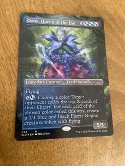 Oona, Queen of the Fae FOIL LP Secret Lair Mtg Magic - Image 1