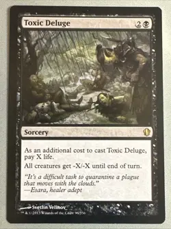 MTG / Toxic Deluge / C13 / #96 / Regular / Rare / NM - Image 1