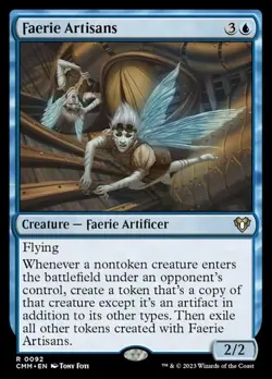 MTG Faerie Artisans - Foil NM-Mint Commander Masters - Image 1