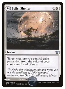 NM Sejiri Shelter, MTG, Zendikar Rising, Magic the Gathering, 37 - Image 1