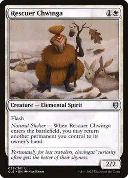 NM Rescuer Chwinga, MTG, Baldur's Gate, Magic the Gathering, 39 - Image 1