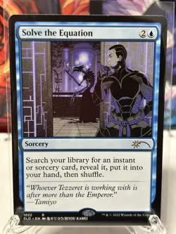 Solve the Equation [Secret Lair Drop Series] MTG Near Mint - Image 1