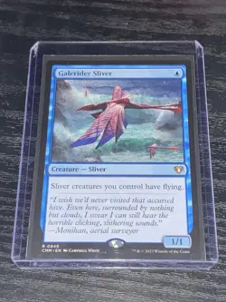 Galerider Sliver Commander Masters Regular - Lightly Played - Image 1