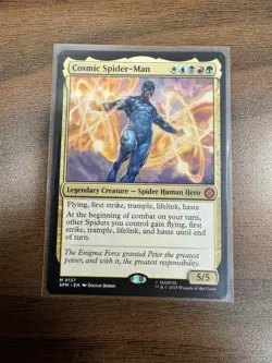 Cosmic Spider-Man Marvel's Spider-Man Mythic Rare - Image 1