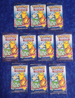 10 Packs Pokemon 25th Anniversary 2021 McDonalds Promo Sealed New - Image 1