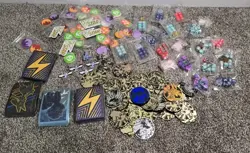 Pokemon TCG Accessories Lot Coins Dices Counters Pins 2.5 Lbs - Image 1