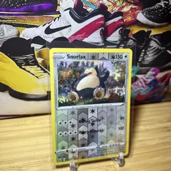 SNORLAX 140/202 SWORD SHIELD BASE REVERSE HOLO POKEMON TCG NM - Image 2