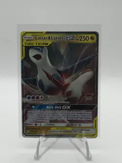Pokemon TCG Latias & Latios GX 113/181 Sm-Team Up Holo MINT - Image 1