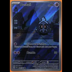 TAG 9.0 MINT Duskull 2024 Pokemon Pokemon Scarlet & Violet #068 - Image 3