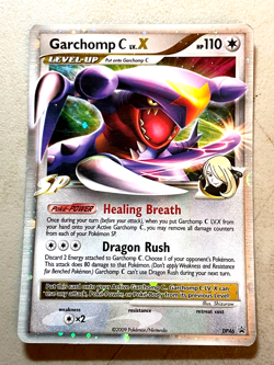 Pokemon TCG - Garchomp C LV.X DP Black Star Promotional DP46 Holo LP Promo Card - Image 1