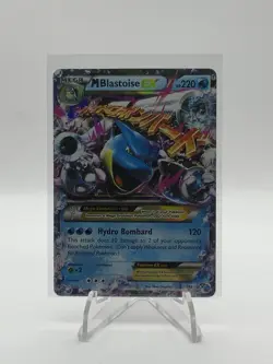 Pokemon TCG M Blastoise EX 30/146 XY Holo MINT - Image 1