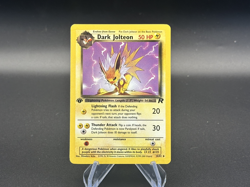Dark Jolteon - 1st Edition - 38/82 Team Rocket - Pokemon TCG - WOTC - 2000 - Image 1