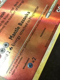 Magmortar Reverse Holo Call of Legends 16/95 Pokemon LP - Image 2