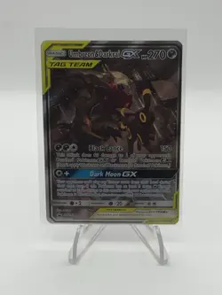 Pokemon TCG Umbreon & Darkrai GX Black Star Promo SM241 Holo MINT - Image 1