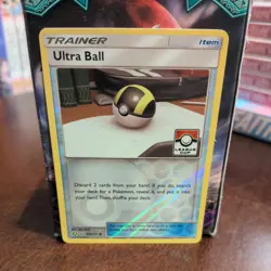 Pokemon TCG League Cup Reverse Holo Ultra Ball (SLG 68a/73) - Image 1