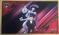 Pokemon Competitor Giovanni Team Rocket's Mewtwo Regional Championships Playmat - Image 1