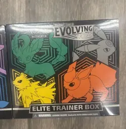 Pokemon TCG Evolving Skies Elite Trainer Box Pair (2 Sealed ETBs) - Image 2